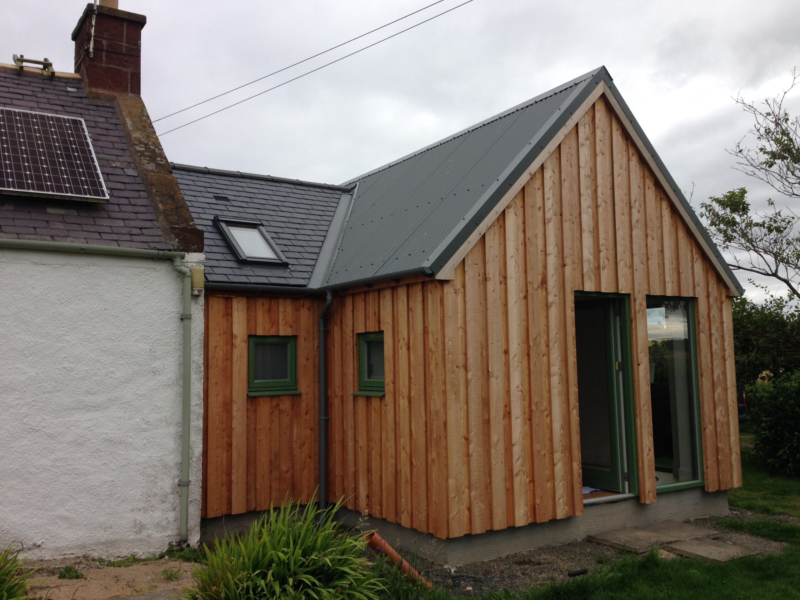 Scottish Larch Cladding Showcase Mosside James Hall Joinery